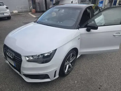 Usata Audi A1 Sportback Attraction 90 CV (66 kW) 2014 Bianco Utilitaria