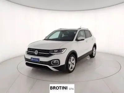 Usata VW T-Cross Advance 95 CV (69 kW) 2020 Bianco opaco SUV