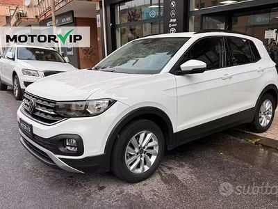 Usata VW T-Cross Style 95 CV (69 kW) 2022 Bianco SUV