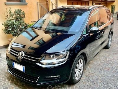 Usata VW Sharan Allstar 150 CV (110 kW) 2017 Nero Monovolume