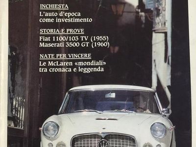 usata Maserati 3500 GT carburatori