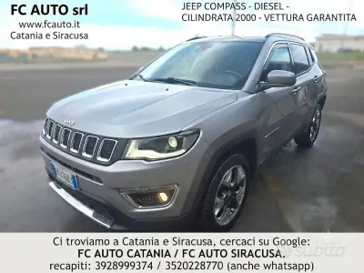 Usata Jeep Compass Limited 140 CV (102 kW) 2018 Grigio SUV