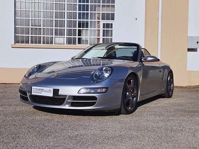 Usata Porsche 911 Carrera S Cabriolet 381 CV (280 kW) 2005 Argento Cabrio