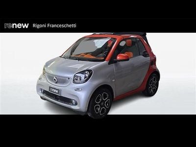 Grigio chiaro Usata 2017 Smart ForTwo Cabrio Passion Cabrio | 14.400 € (Buon prezzo)