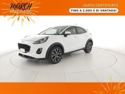 Usata Ford Puma Titanium S 125 CV (91 kW) 2022 Bianco SUV