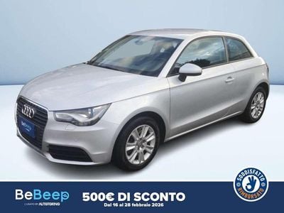 Usata Audi A1 Ambition 122 CV (89 kW) 2013 Argento metallizzato Utilitaria