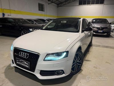 Usata Audi A4 S-Line 143 CV (105 kW) 2011 Bianco Berlina
