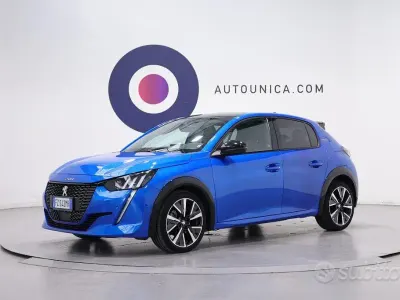 Usata Peugeot 208 GT-line 131 CV (96 kW) 2019 Blu Utilitaria