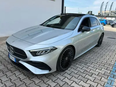 Usata Mercedes A180 Advanced Plus 116 CV (85 kW) 2023 Argento Berlina