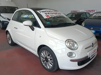 Usata Fiat 500 Lounge 95 CV (69 kW) 2016 Bianco Coupé