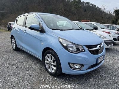 Usata Opel Karl Cosmo 75 CV (55 kW) 2016 Blu Utilitaria