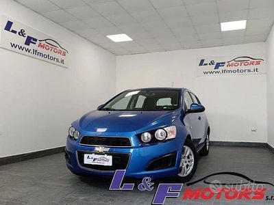 Usata Chevrolet Aveo 86 CV (63 kW) 2013 Blu Berlina