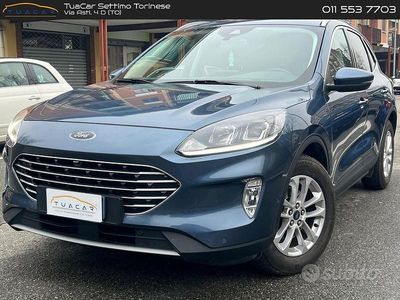 Usata Ford Kuga Titanium 120 CV (88 kW) 2020 Blu SUV