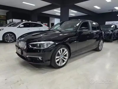 Usata BMW 116 116 CV (85 kW) 2016 Nero Utilitaria