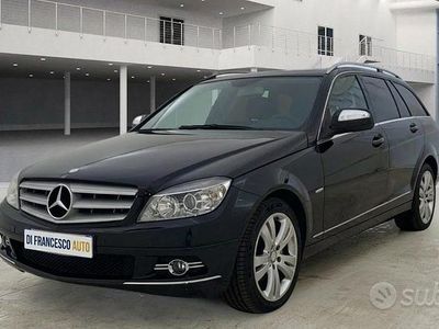 Usata Mercedes C220 Avantgarde 170 CV (125 kW) 2008 Nero metallizzato Station wagon