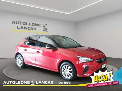 Usata Opel Corsa Elegance 75 CV (55 kW) 2020 Rosso tetto nero Utilitaria