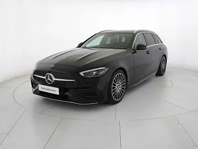 Usata Mercedes C220 Premium 200 CV (147 kW) 2021 Nero Station wagon