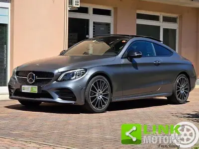 Usata Mercedes C220 Premium Plus 194 CV (142 kW) 2019 Grigio Coupé