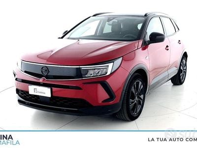 Usata Opel Grandland X S 131 CV (96 kW) 2022 Rosso tetto nero SUV