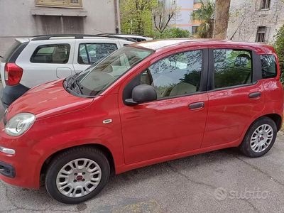 Usata Fiat Panda 2015 Rosso Utilitaria