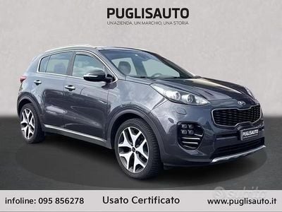 Usata Kia Sportage GT-Line 185 CV (136 kW) 2017 Grigio SUV