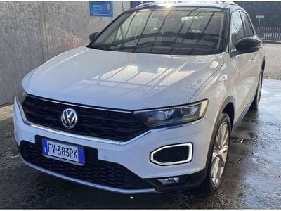 Usata VW T-Roc Advance 150 CV (110 kW) 2019 Bianco SUV