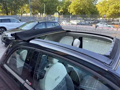 Usata Fiat 500 Lounge 69 CV (50 kW) 2019 Nero Cabrio