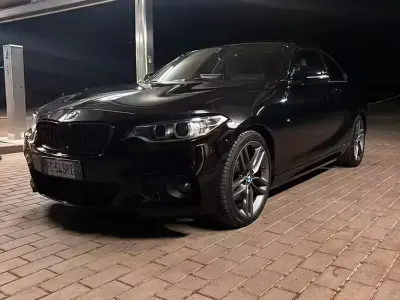 Usata BMW 220 190 CV (139 kW) 2016 Nero Coupé