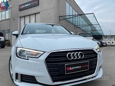 Usata Audi A3 Sport 116 CV (85 kW) 2019 Bianco Berlina
