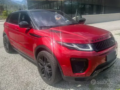 Usata Land Rover Range Rover evoque HSE 179 CV (131 kW) 2016 Rosso Station wagon
