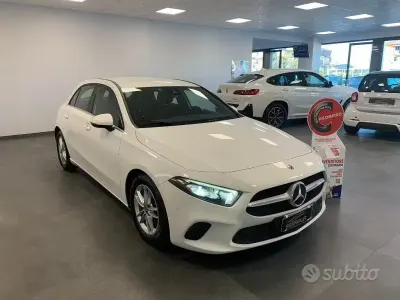 Usata Mercedes A180 116 CV (85 kW) 2020 Bianco Berlina