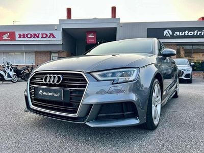 Usata Audi A3 S-Line 190 CV (139 kW) 2019 Grigio monsone Berlina