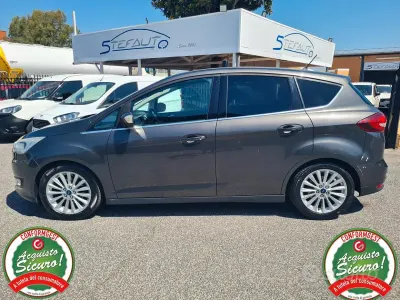 Usata Ford C-MAX Titanium 120 CV (88 kW) 2018 Grigio Monovolume