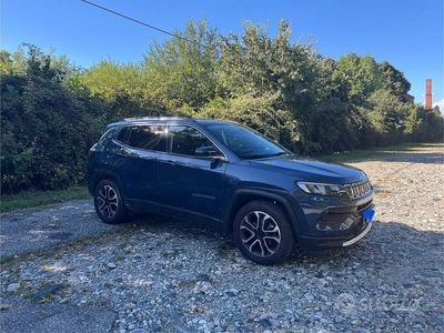 Blu/azzurro Usata 2021 Jeep Compass Limited SUV | 23.900 € (Buon prezzo)