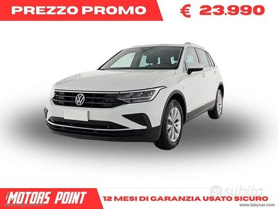 Usata VW Tiguan Life 253 CV (186 kW) 2022 Bianco SUV