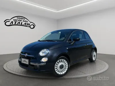 Usata Fiat 500 Lounge 69 CV (50 kW) 2014 Nero Utilitaria