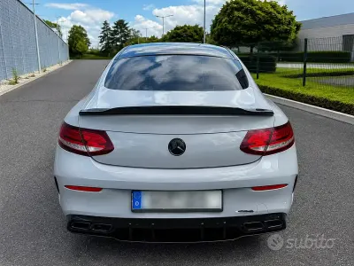 Usata Mercedes C300 204 CV (150 kW) 2017 Nero Coupé