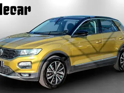 Usata VW T-Roc Style 150 CV (110 kW) 2018 Giallo pitone metallizzato ner SUV