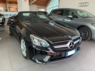 Usata Mercedes SLC250 Premium 204 CV (150 kW) 2017 Nero Cabrio
