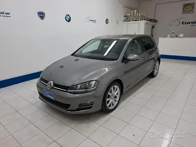 Usata VW Golf VII Highline 110 CV (80 kW) 2016 Grigio Berlina