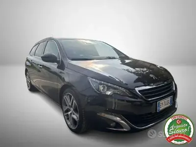 Usata Peugeot 308 GT-line 150 CV (110 kW) 2014 Nero metallizzato Station wagon