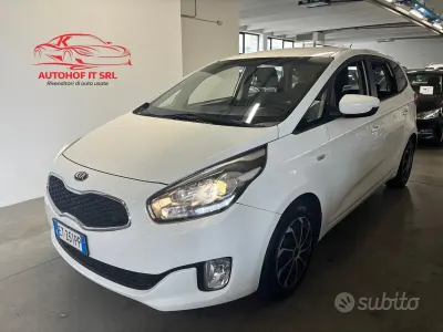 Usata Kia Carens 115 CV (84 kW) 2014 Bianco Monovolume
