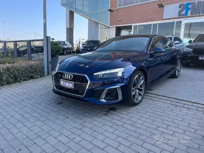 Usata Audi A5 Sportback S-Line 2022 Blu Utilitaria