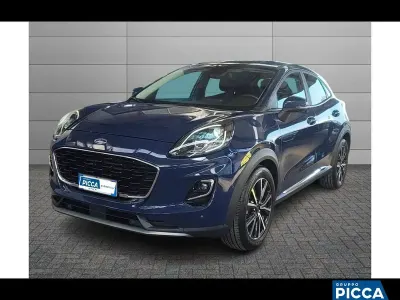 Usata Ford Puma Titanium 125 CV (91 kW) 2022 Blu SUV
