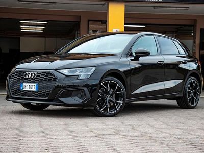 Usata Audi A3 Business 116 CV (85 kW) 2020 Nero Berlina