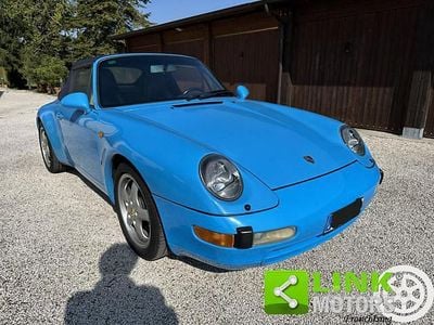 Usata Porsche 911 Carrera Cabriolet 300 CV (220 kW) 1996 Blu Cabrio