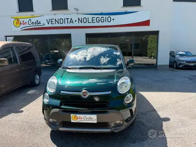 Usata Fiat 500L Trekking 95 CV (69 kW) 2016 Verde Monovolume