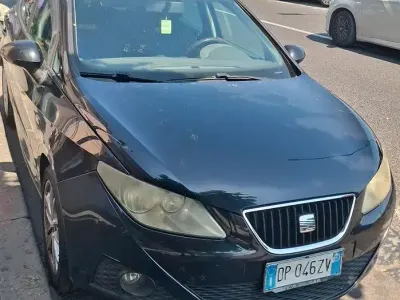 Usata Seat Ibiza 80 CV (58 kW) 2008 Nero Berlina