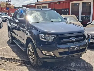 Usata Ford Ranger Wildtrack 160 CV (117 kW) 2018 Grigio Pick-up