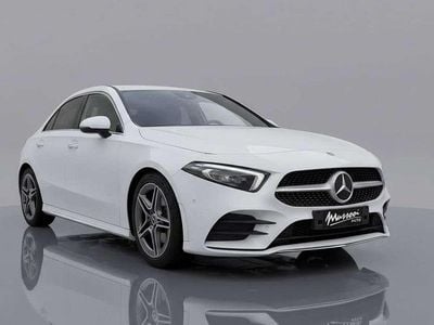 Usata Mercedes A180 AMG line 116 CV (85 kW) 2019 Bianco past. Berlina